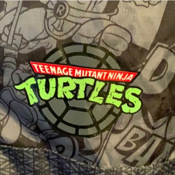 TMNT Teenage Mutant Ninja Turtles Zip Up Hoodie Jacket - Picture 4 of 7